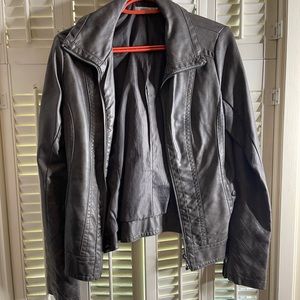 Pleather jacket